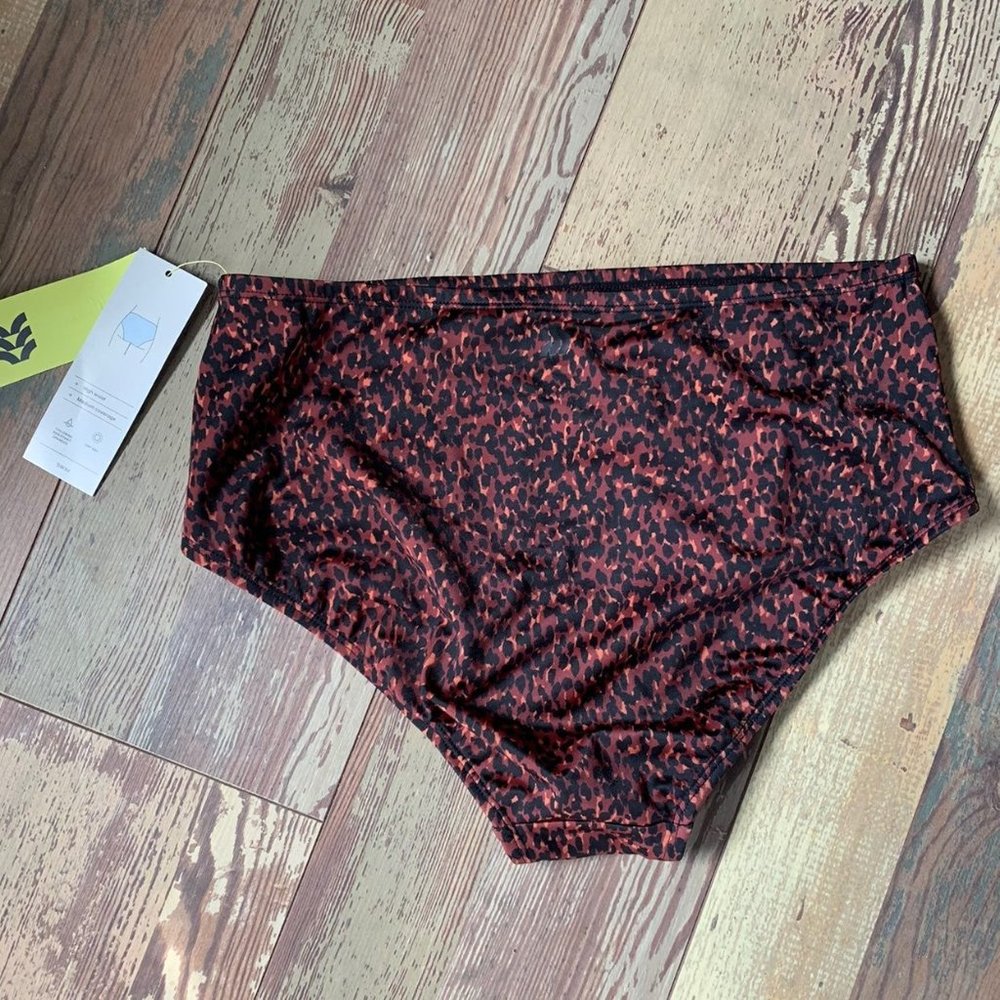 New High Waist Moderate Coverage Bikini - Picture 3 of 4